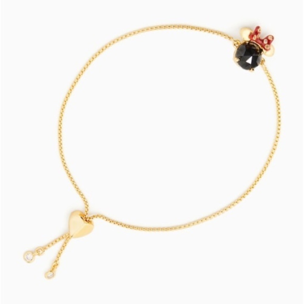 Kate Spade x Disney Minnie Mouse Slider Bracelet NWT